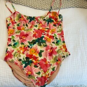 JCREW Floral One-Piece Swimsuit